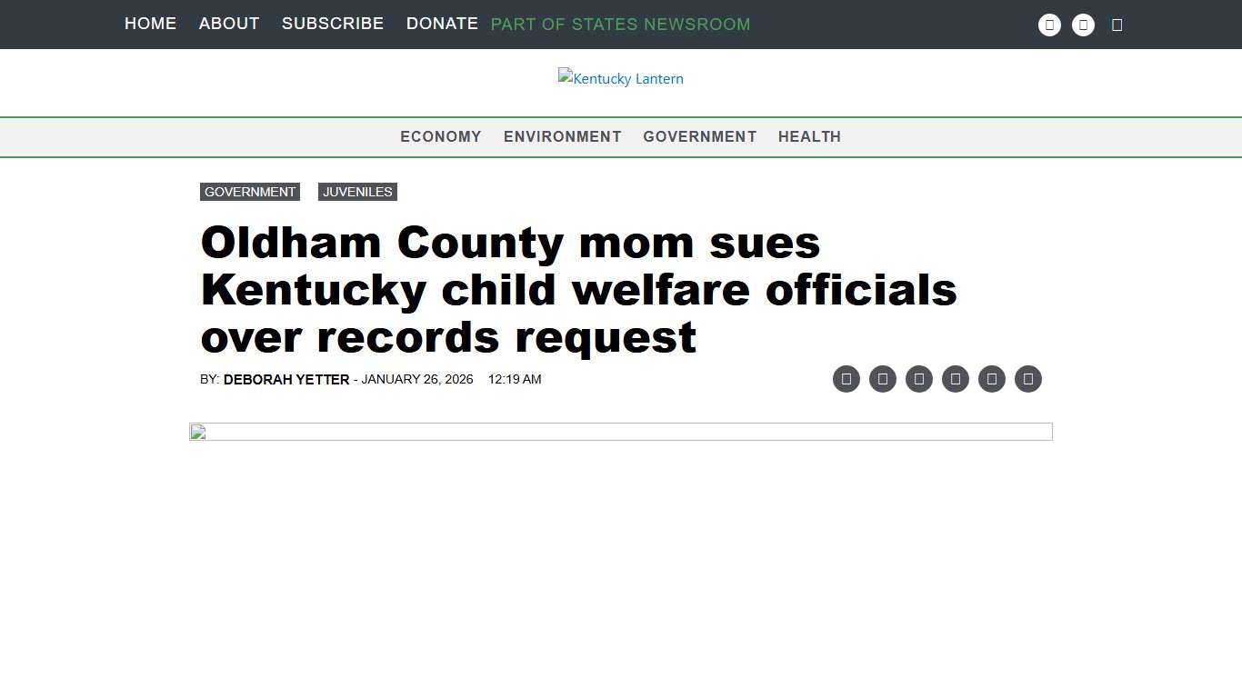 Oldham County mom sues Kentucky child welfare officials over records request • Kentucky Lantern