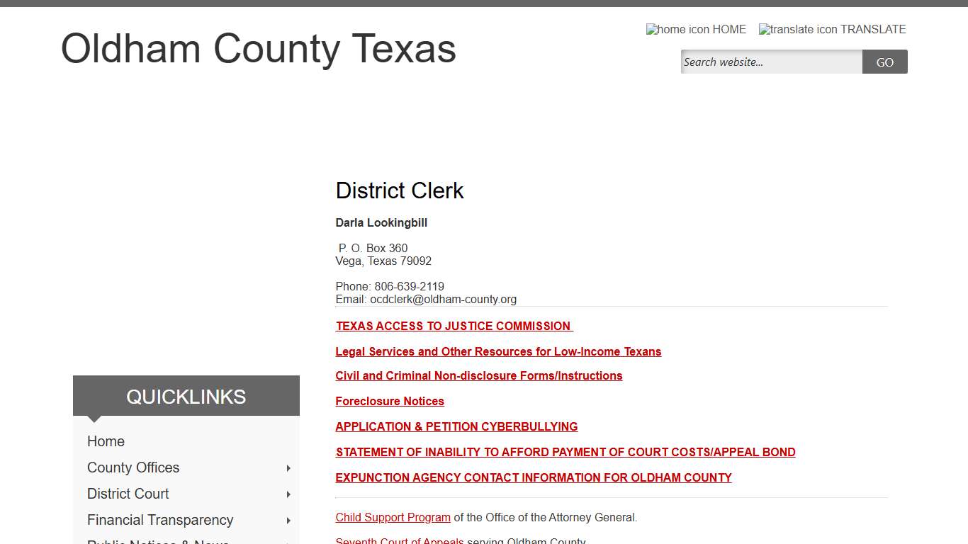 Oldham County, Texas